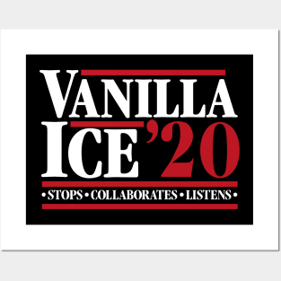 Vanilla Ice - Stops Collaborates Listens Posters and Art